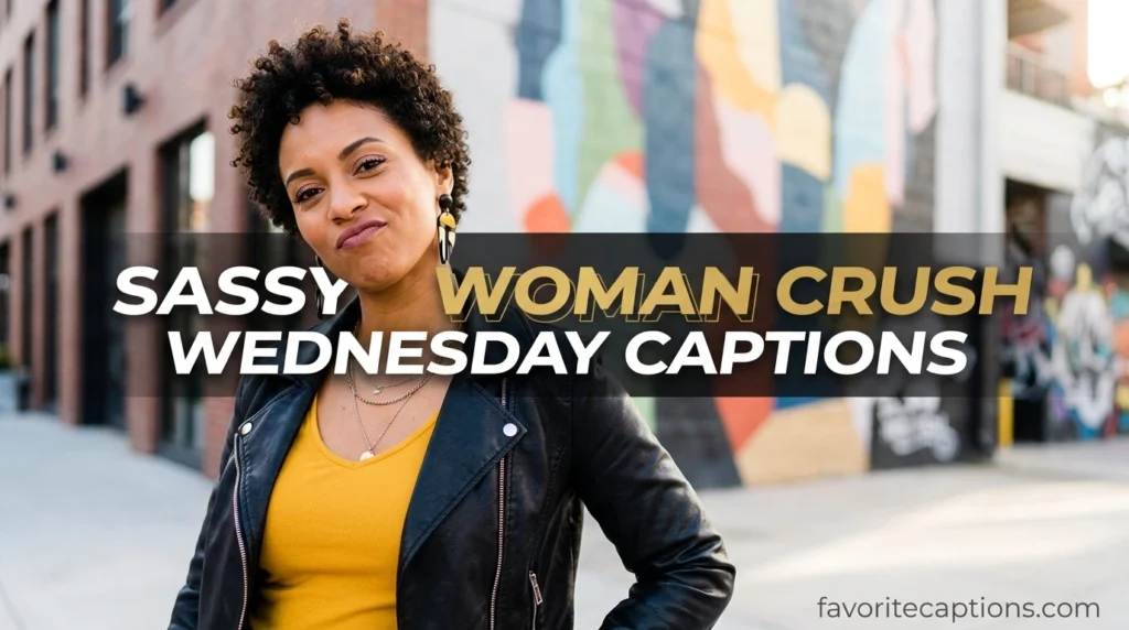 Sassy woman crush wednesday captions
