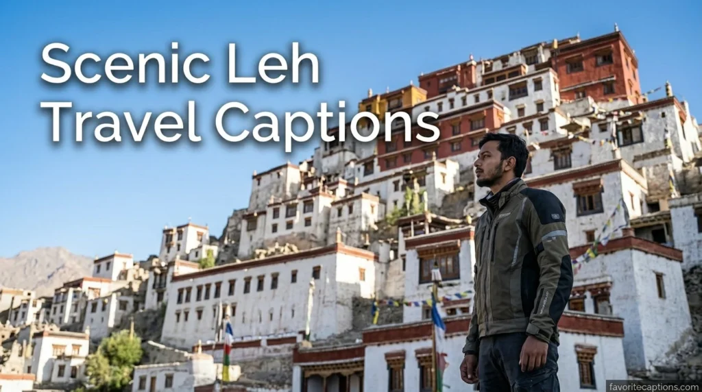 Scenic Leh Travel Captions
