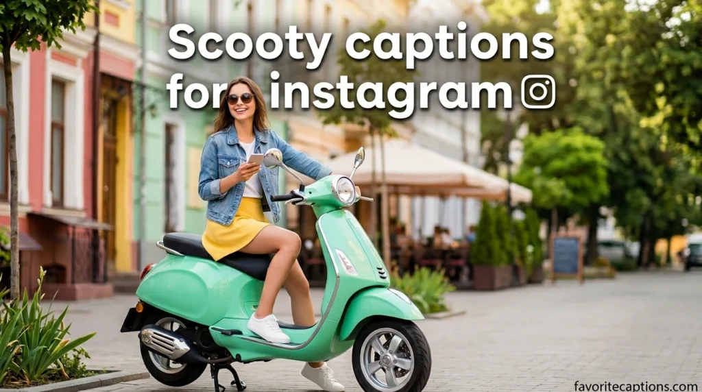 Scooty captions for instagram