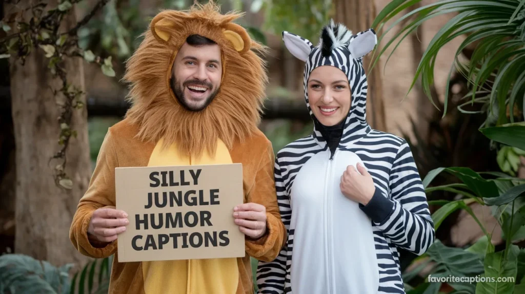 Silly Jungle Humor Captions