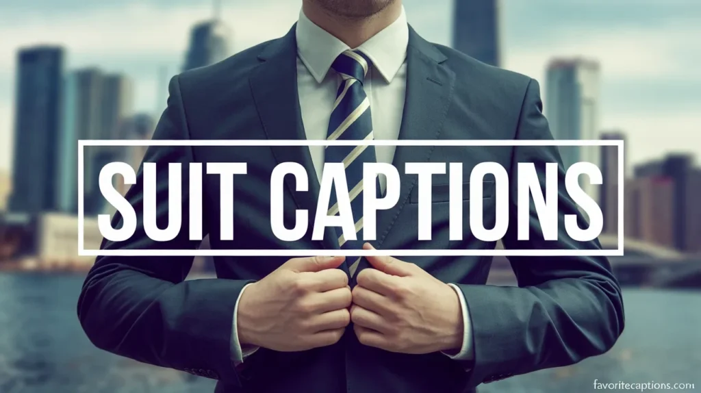 Suit Captions