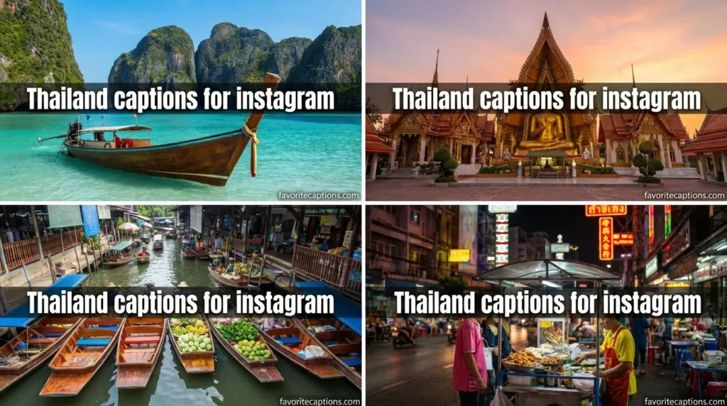 Thailand captions for instagram