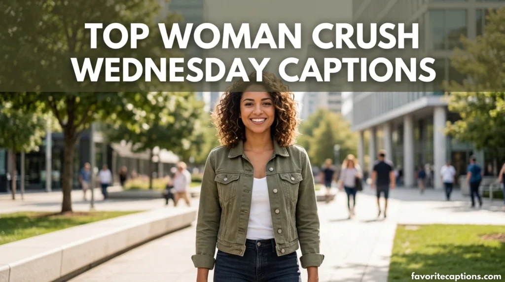 Top woman crush wednesday captions