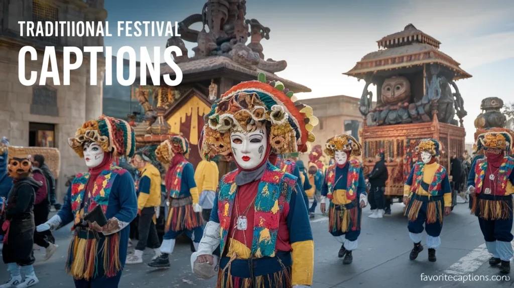 Traditional Festival Captions