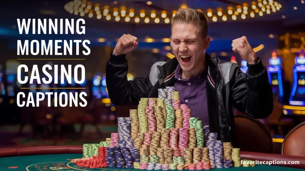 Winning Moments Casino Captions