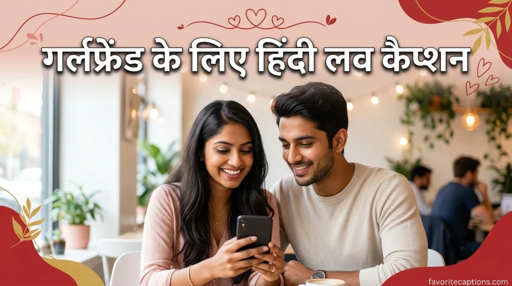 गर्लफ्रेंड के लिए हिंदी लव कैप्शन