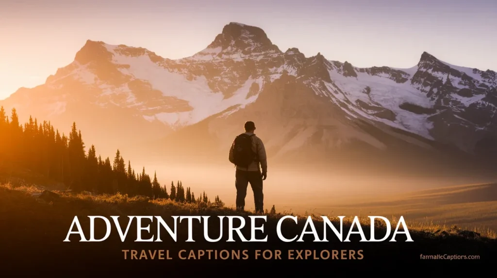 Adventure canada travel captions for explorers
