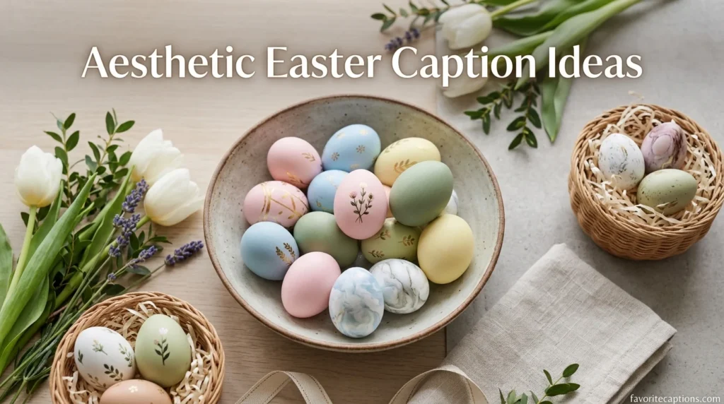Aesthetic Easter Caption Ideas