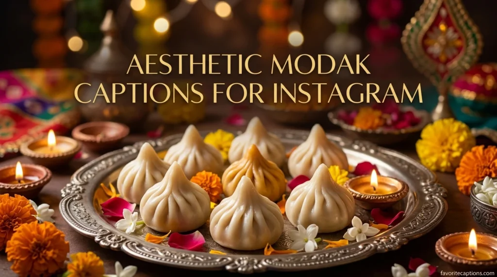 Aesthetic modak captions for Instagram