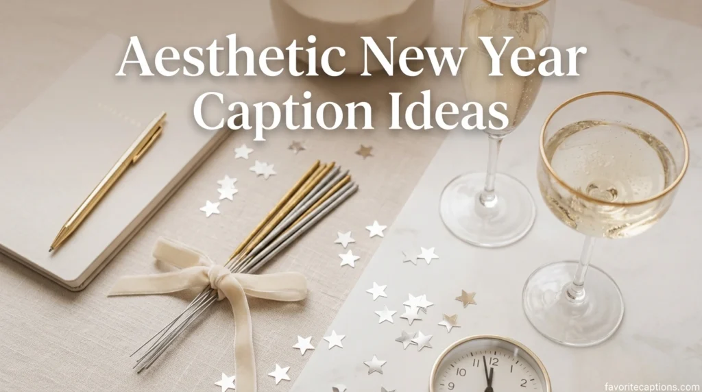 Aesthetic New Year Caption Ideas