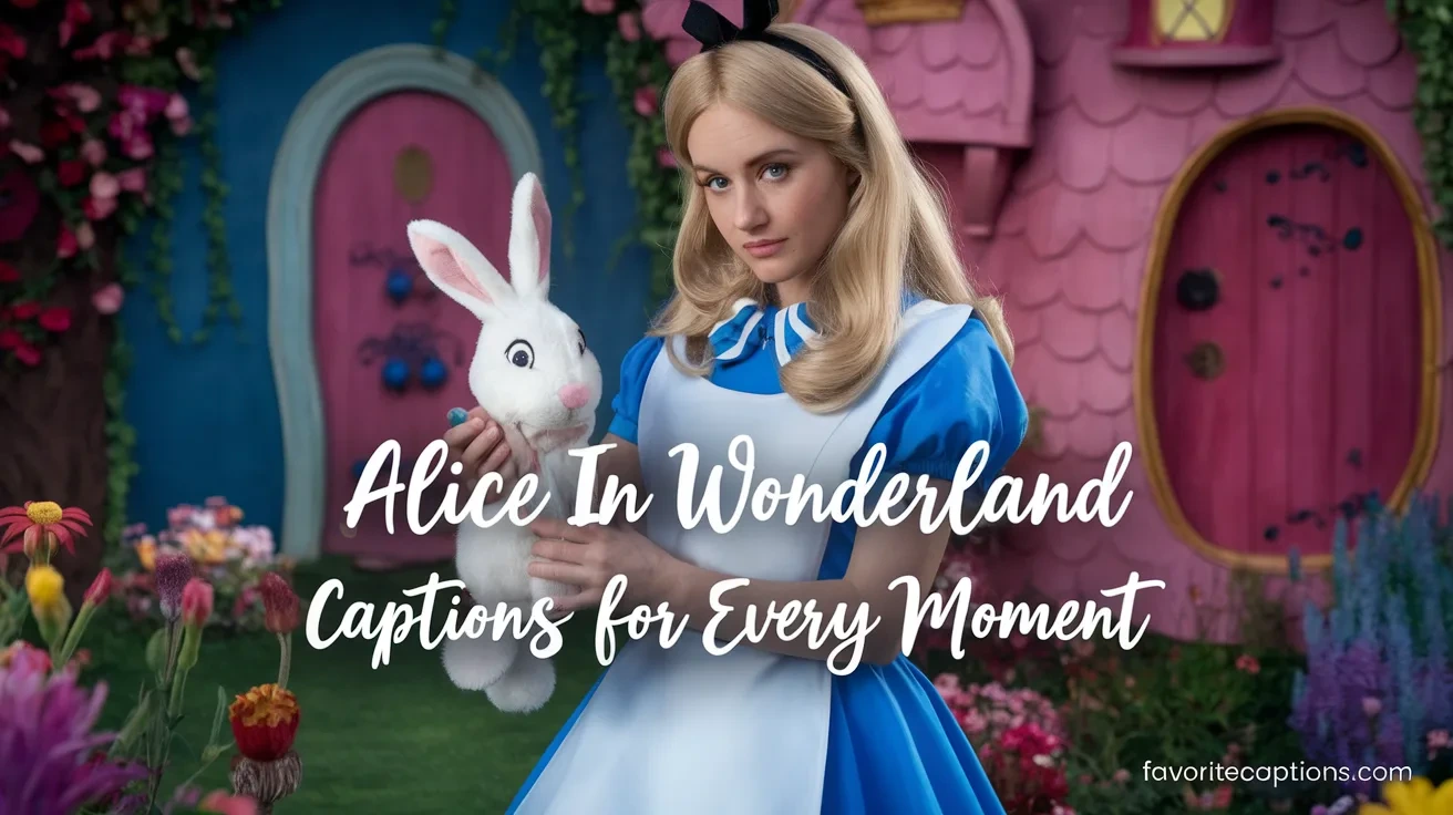 700+ Alice in Wonderland Captions for Every Moment 2026 - Favorite Captions