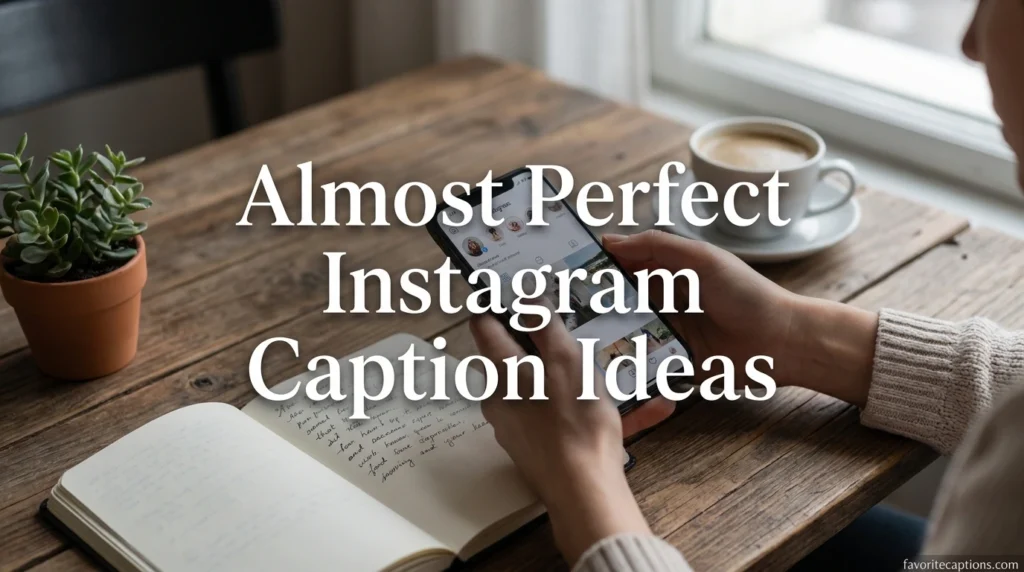 Almost Perfect Instagram Caption Ideas