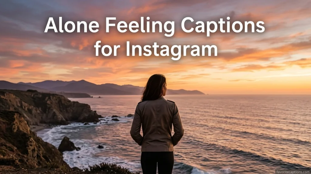Alone Feeling Captions for Instagram