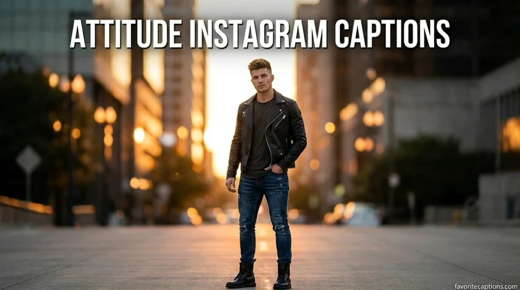 Attitude Instagram Captions