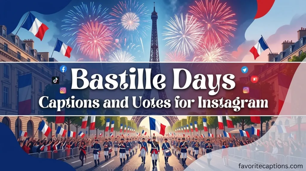 Bastille Days Captions and Uotes for Instagram