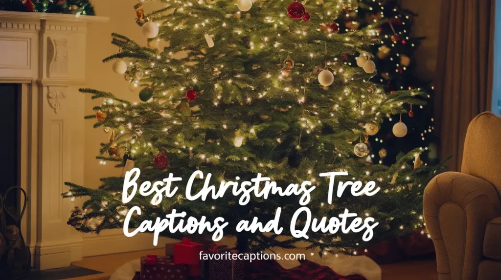 Best Christmas Tree Captions And Quotes