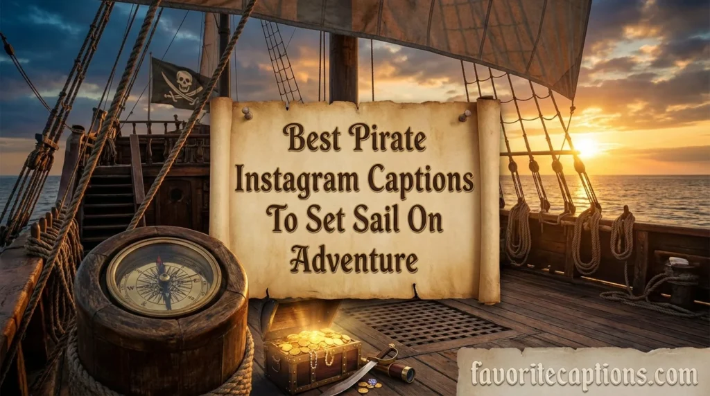 Best PirateInstagram Captions To Set Sail On Adventure