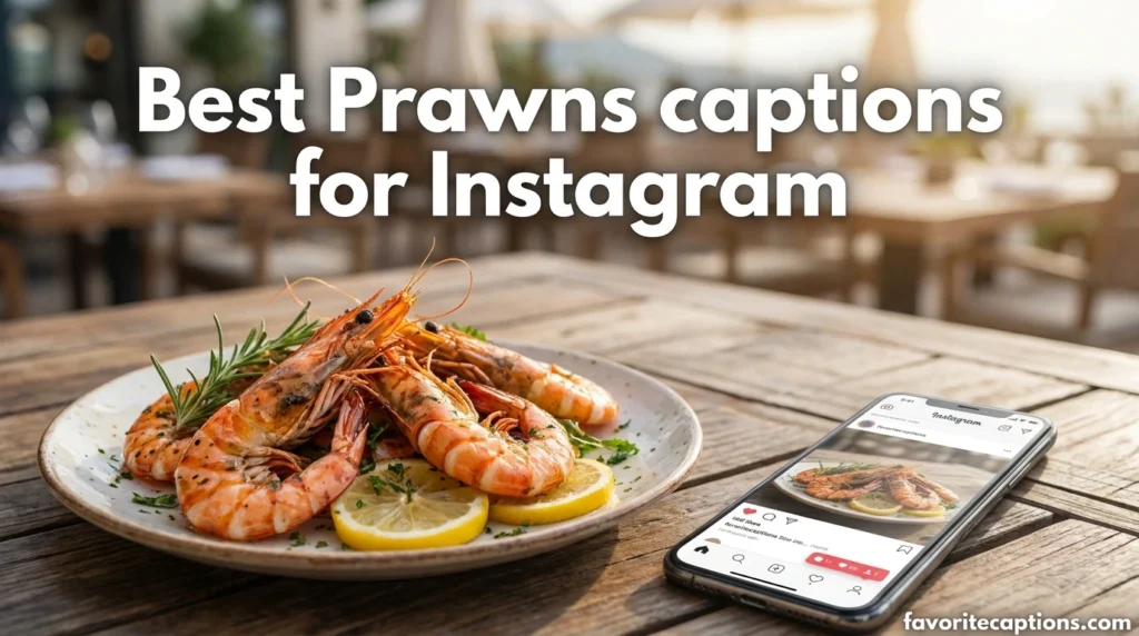 Best Prawns captions for Instagram