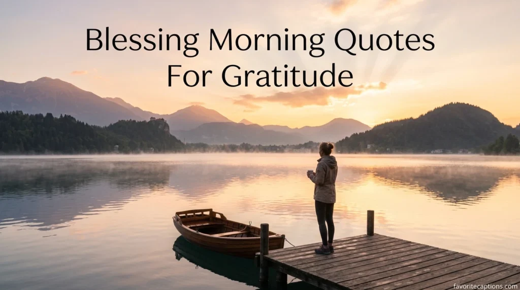 Blessing Morning Quotes For Gratitude