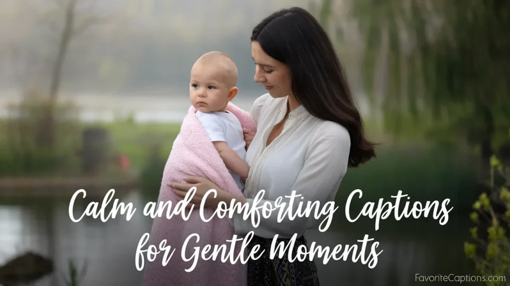 Calm and Comforting Captions for Gentle Moments
