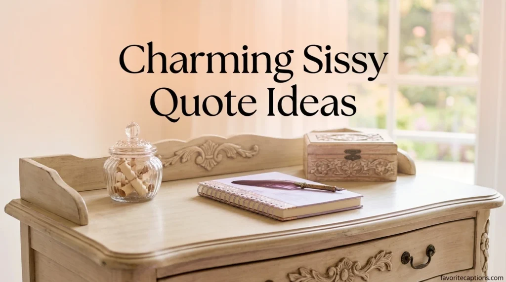 Charming Sissy Quote Ideas