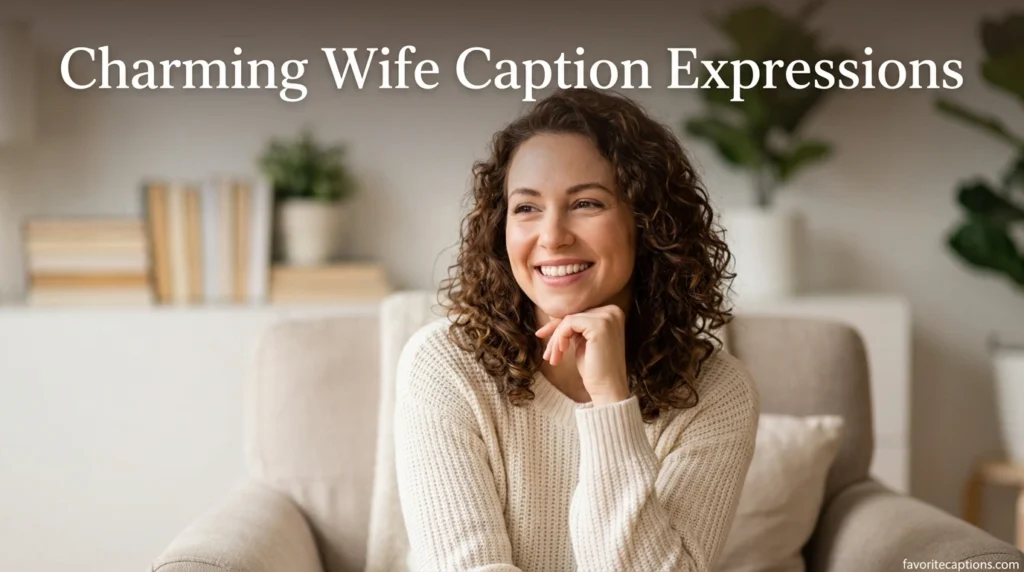 Charming Wife Caption Expressions