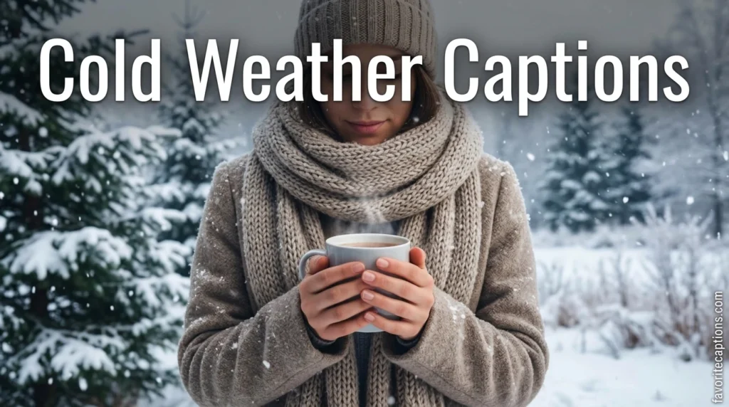 Cold Weather Captions