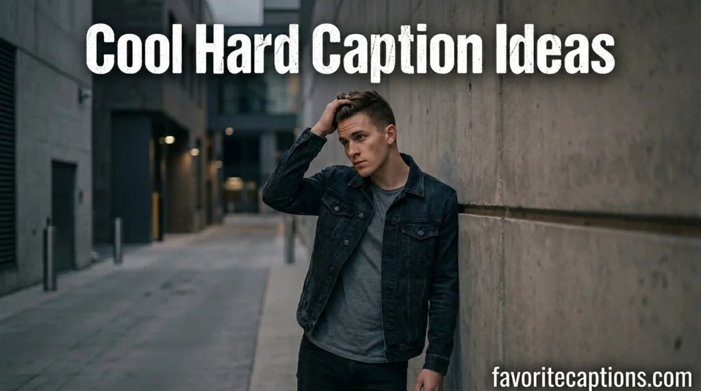 Cool Hard Caption Ideas