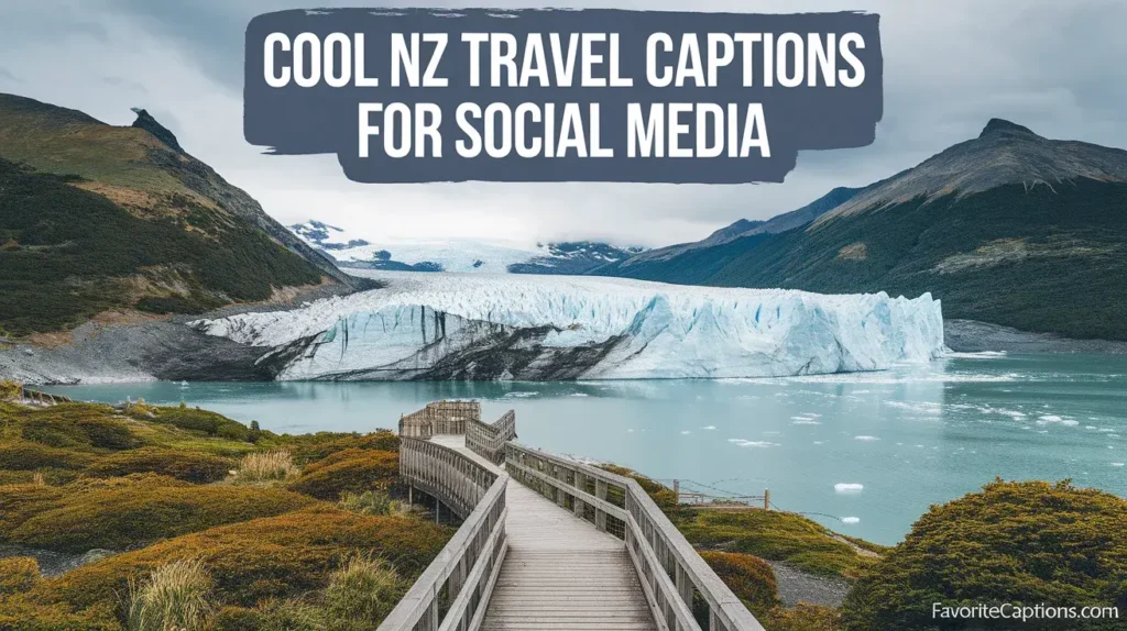 Cool NZ travel captions for social media