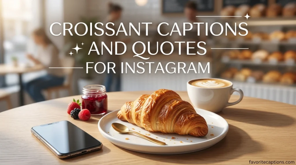 Croissant Captions and Quotes for Instagram