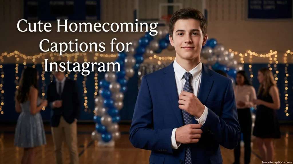 Cute Homecoming Captions for Instagram