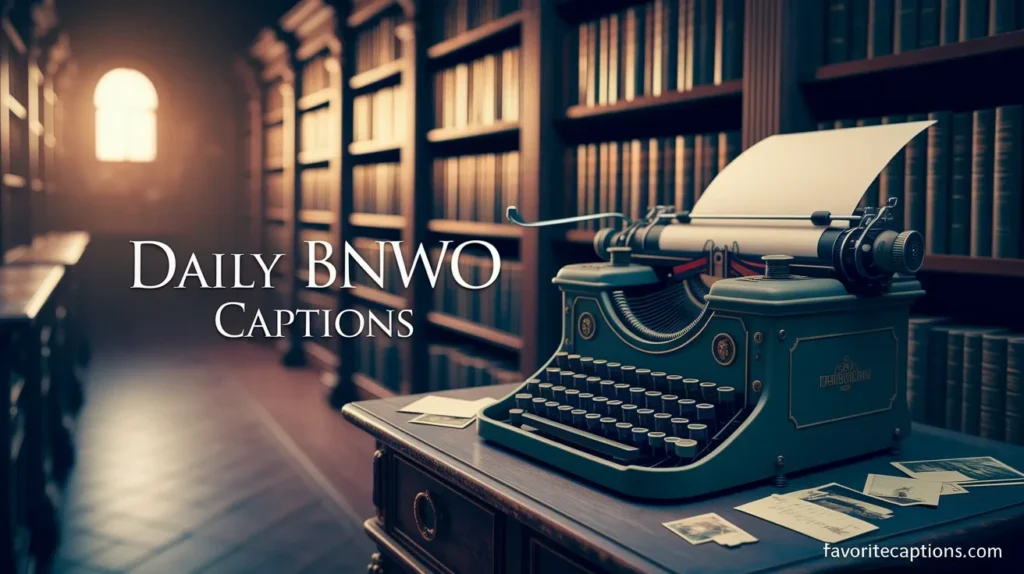 Daily BNWO Captions