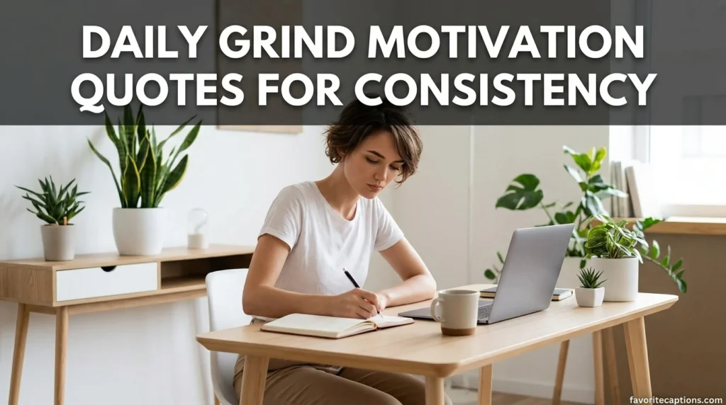 Daily grind motivation quotes for consistency
