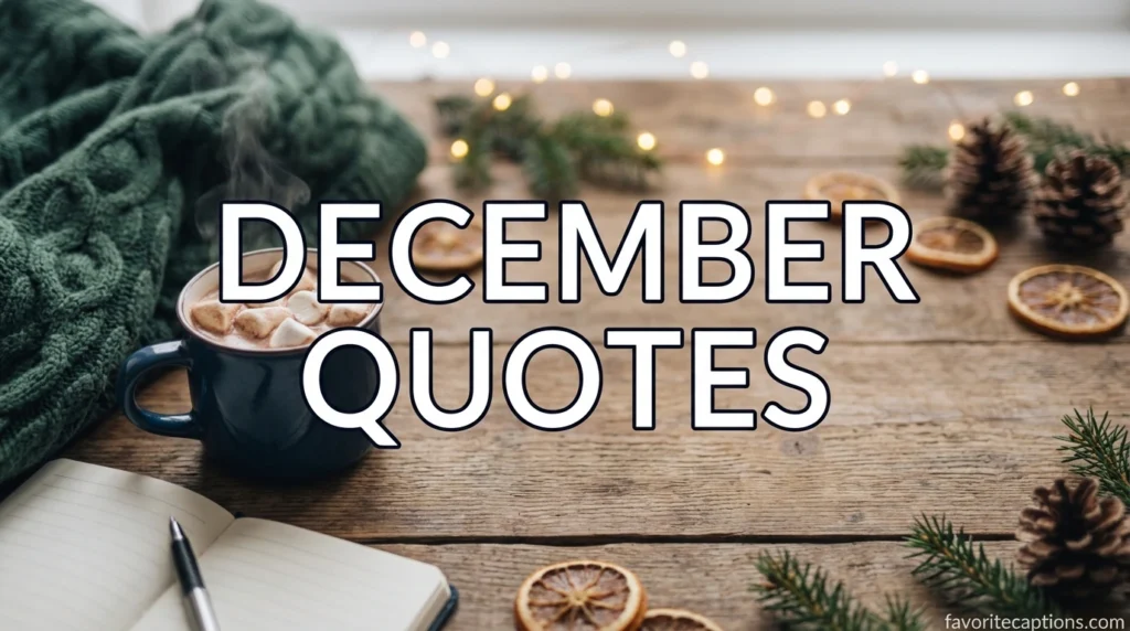 December Quotes