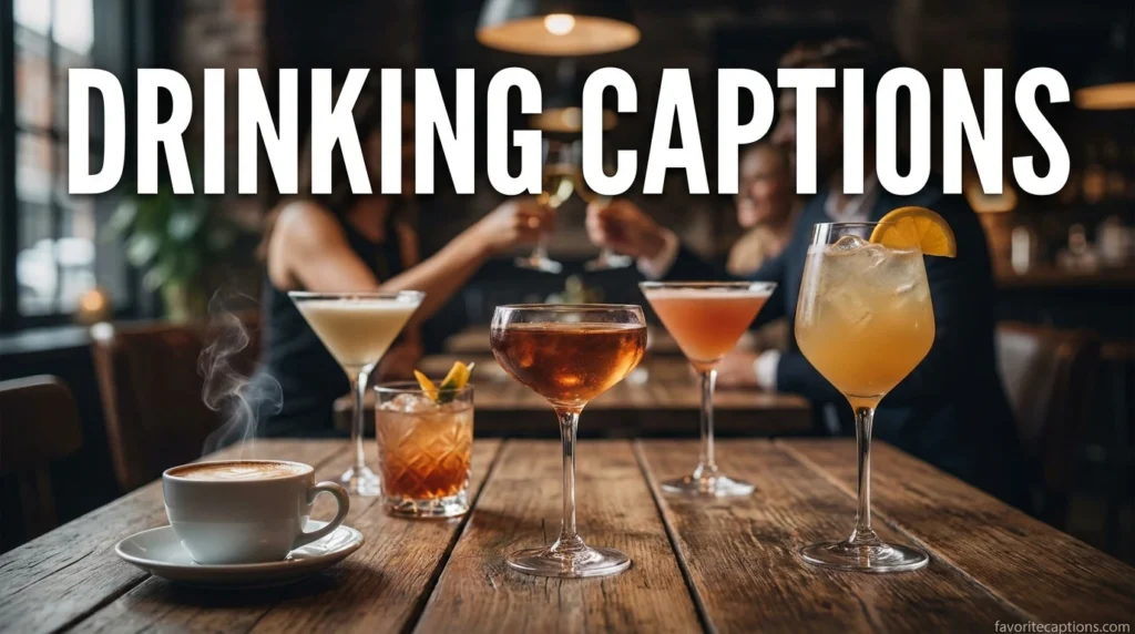 Drinking Captions