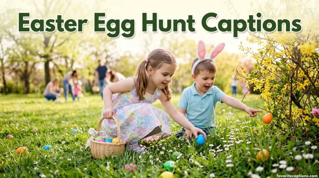 Easter Egg Hunt Captions