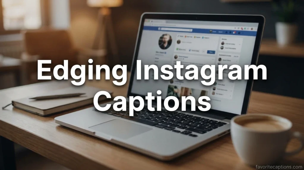 Edging Instagram Captions