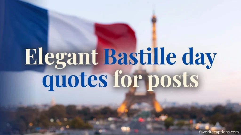Elegant Bastille day quotes for posts