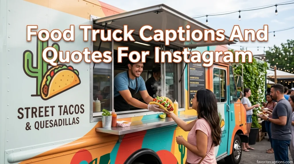 Food Truck Captions And Quotes For Instagram