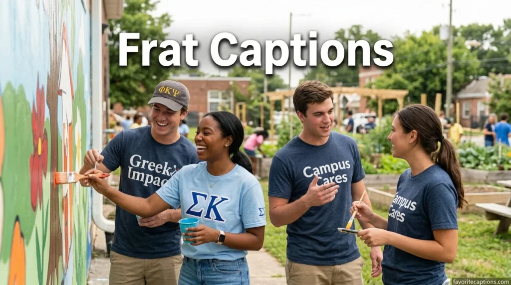 Frat Captions