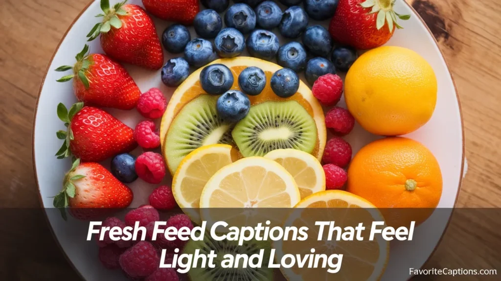 Fresh Feed Captions That Feel Light and Loving