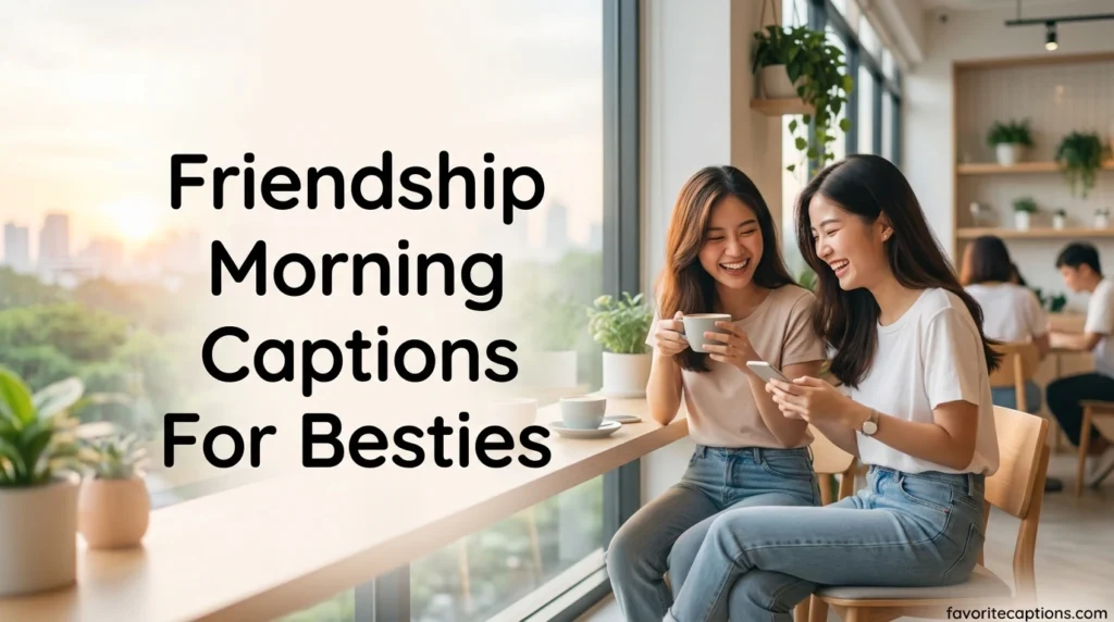 Friendship Morning Captions For Besties