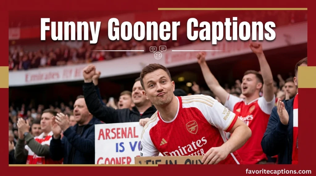 Funny Gooner Captions