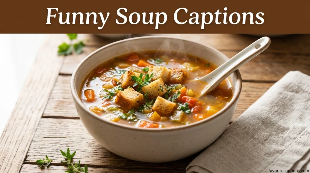 Funny Soup Captions