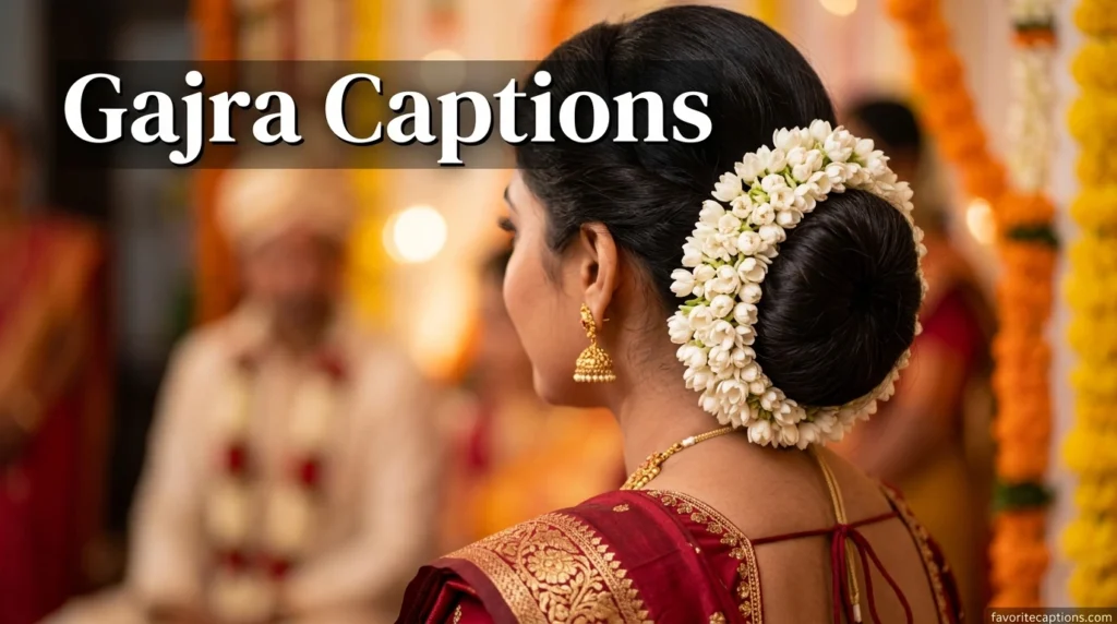 Gajra Captions