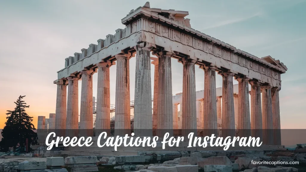 Greece Captions For Instagram