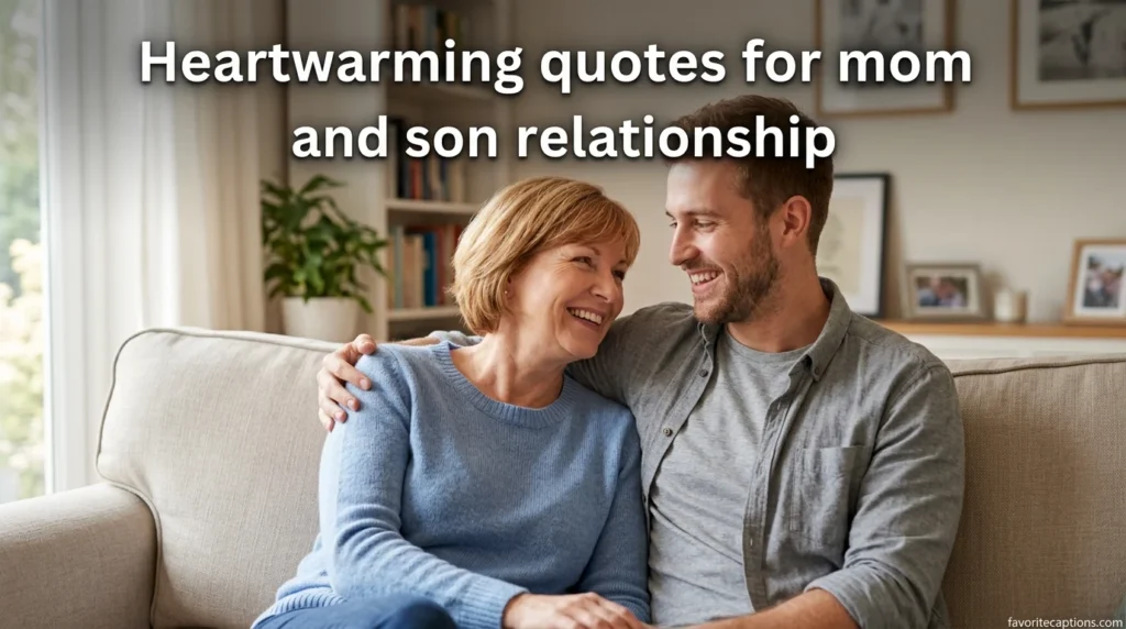 Heartwarming quotes for mom and son relationship