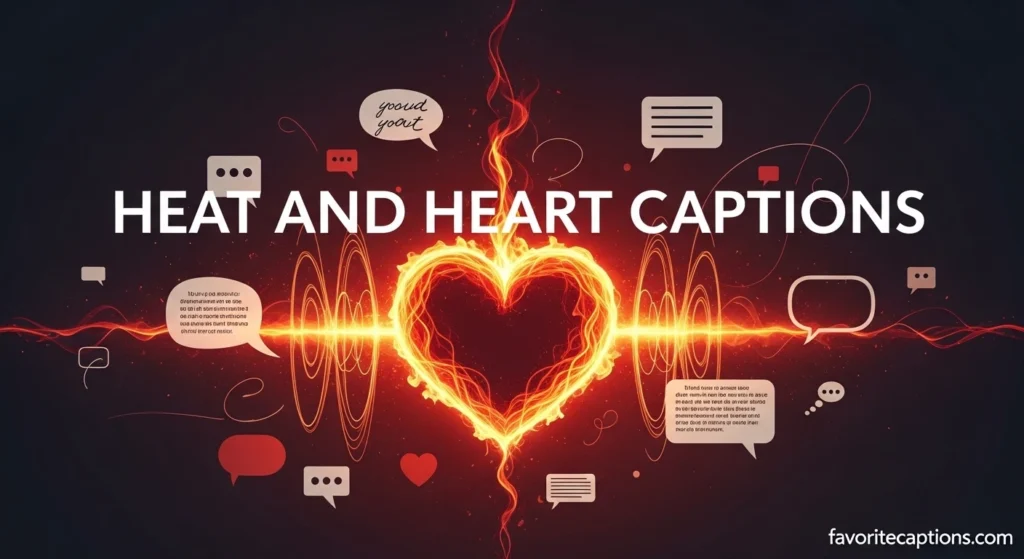Heat and Heart Captions