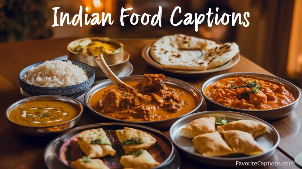 Indian Food Captions