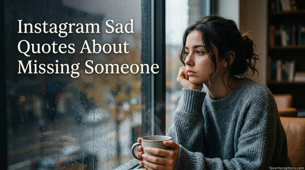 Instagram Sad Quotes About Missing Someone